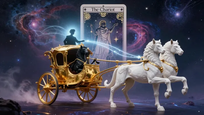 Иллюстрация к статье: Управление внутренним хаосом: Психология и метафизика игры «Колесница»