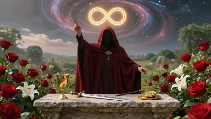 Иллюстрация к статье: Визуализация аркана Маг: Как пробудить внутреннюю волю и управлять реальностью