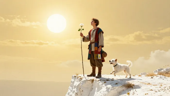 Иллюстрация к статье: Визуализация аркана Шут: как войти в точку абсолютного начала