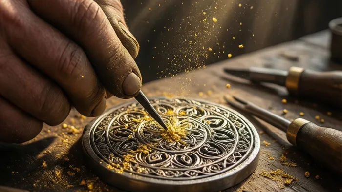 Восьмёрка Пентаклей: Мастерство, ремесло и путь к совершенству в Таро