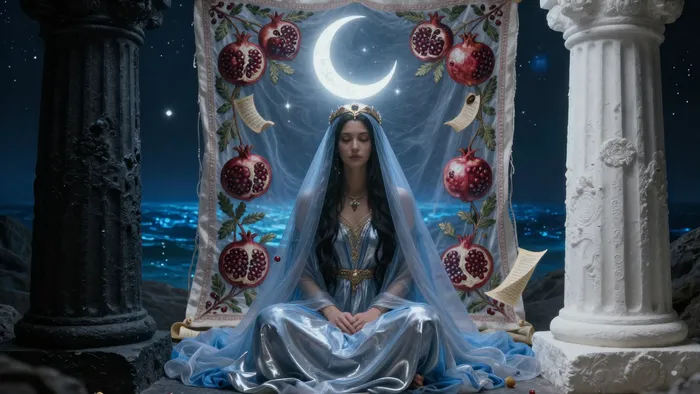 Иллюстрация к статье: Жрица в ситуации: почему бездействие становится самой мощной стратегией