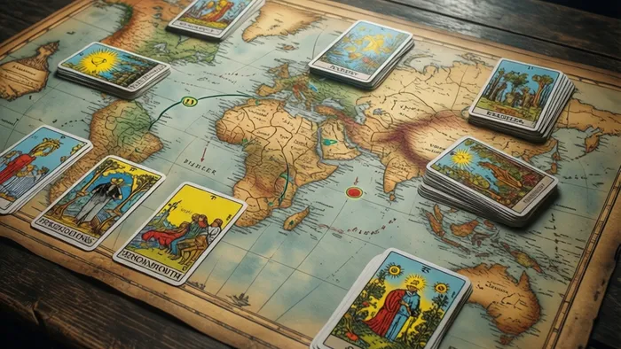 Значение позиций в раскладе на год: не просто карты, а карта маршрута